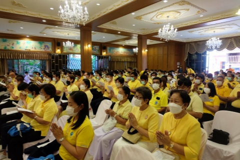 ไฟล์แนบ กปภ.สาขารังสิต(พ) ร่วมพิธีเจริญพระพุทธมนต์ เพื่อถวายพระพรแด่สมเด็จพระเจ้าลูกเธอ เจ้าฟ้าพัชรกิติยาภา นเรนทิราเทพยวดี กรมหลวงราชสาริณีสิริพัชร มหาวัชรราชธิดา