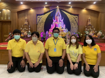 ไฟล์แนบ กปภ.สาขาธัญบุรี ร่วมพิธีเจริญพระพุทธมนต์ เพื่อถวายพระพรแด่สมเด็จพระเจ้าลูกเธอ เจ้าฟ้าพัชรกิติยาภา นเรนทิราเทพยวดี กรมหลวงราชสาริณีสิริพัชร มหาวัชรราชธิดา