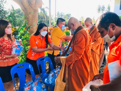 ไฟล์แนบ การประปาส่วนภูมิภาคสาขาขนอม ร่วมทำบุญตักบาตร เพื่อถวายพระพรแด่สมเด็จพระเจ้าลูกเธอ เจ้าฟ้าพัชรกิติยาภา นเรนทิราเทพยวดี กรมหลวงราชสาริณีสิริพัชร มหาวัชรราชธิดา 