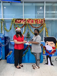 ไฟล์แนบ กปภ.สาขาสามพราน ส่งความสุขให้ลูกค้า จัดกิจกรรม Merry Christmas & Happy New Year 2023