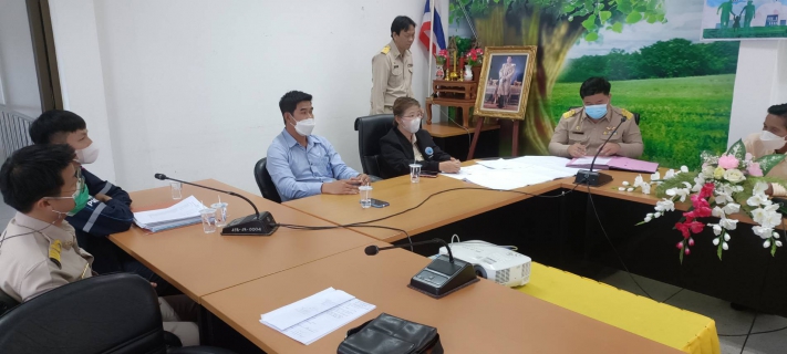 ไฟล์แนบ กปภ.สาขาพนมทวน ร่วมประชุมหารือ แนวทางวางท่อขยายเขตจ่ายน้ำ บ้านทุ่งเล็ก