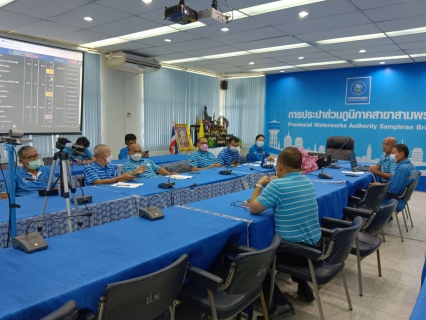 ไฟล์แนบ กปภ.สาขาสามพราน จัดกิจกรรมOn The Job Training (OJT) การวิเคราะห์น้ำสูญเสียและการทำ Step test 