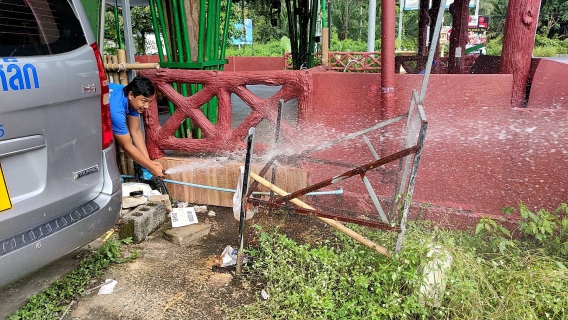 ไฟล์แนบ การประปาส่วนภูมิภาคสาขาตะกั่วป่า ดำเนินการตามแผนงานบริการและควบคุมน้ำสูญเสีย ตรวจสอบแรงดันน้ำ
