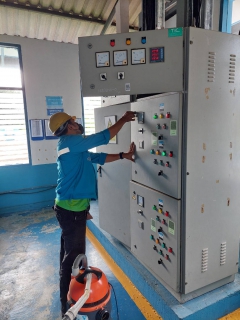 ไฟล์แนบ กปภ.สาขากาญจนดิษฐ์ ดำเนินการบำรุงรักษาเชิงป้องกัน Preventive Maintenance (PM) ตามแผน ประจำเดือน ธันวาคม  2565 ตรวจเช็ค/ซ่อมบำรุงตู้คอนโทรล และบันทึกระบบฐานข้อมูลเครื่องจักร/อุปกรณ์ระบบผลิต 