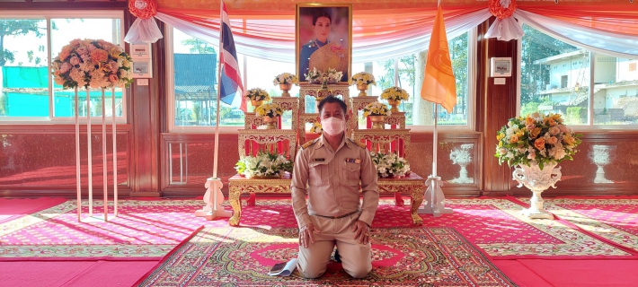 ไฟล์แนบ กปภ.สาขาปราณบุรี  เข้าร่วมพิธีเจริญพระพุทธมนต์และเจริญจิตตภาวนาถวาย  พระพรชัยมงคลแด่สมเด็จพระเจ้าลูกเธอ เจ้าฟ้าพัชรกิติยาภา นเรนทิราเทพยวดี กรมหลวงราชสาริณีสิริพัชรมหาวัชรราชธิดา 