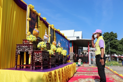 ไฟล์แนบ กปภ.สาขากาญจนบุรี เข้าร่วมกิจกรรมจิตอาสาพัฒนาปรับปรุงภูมิทัศน์ บริเวณวัดหินแท่นลำภาชี เนื่องในวันสมเด็จพระเจ้าตากสินมหาราช 