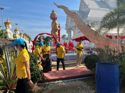ไฟล์แนบ กปภ.สาขากาญจนบุรี เข้าร่วมกิจกรรมจิตอาสาพัฒนาปรับปรุงภูมิทัศน์ บริเวณวัดหินแท่นลำภาชี เนื่องในวันสมเด็จพระเจ้าตากสินมหาราช 