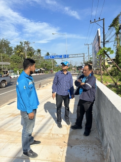 ไฟล์แนบ การประปาส่วนภูมิภาคสาขาชุมพร ร่วมตรวจสอบแรงดันน้ำในพื้นที่ ตำบลปากน้ำ อำเภอเมือง จังหวัดชุมพร