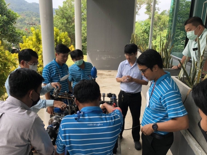 ไฟล์แนบ การประปาส่วนภูมิภาคสาขาภูเก็ต เข้าร่วมรับฟังการบรรยายพร้อมสาธิตการใช้อุปกรณ์จากบริษัท ยูเอชเอ็ม จำกัด