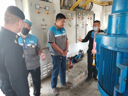 ไฟล์แนบ กปภ.สาขากาญจนบุรี เข้าตรวจสอบคุณภาพน้ำ ระบบผลิต และให้คำแนะนำเกี่ยวกับกระบวนการผลิตน้ำ แก่มณฑลทหารบกที่ 17