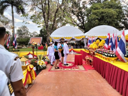 ไฟล์แนบ กปภ.สาขาปราจีนบุรี เข้ารามพิธีวางพานพุ่มถวายเครื่องราชสักการะ หน้าศาลสมเด็จพระนเรศวรมหาราช