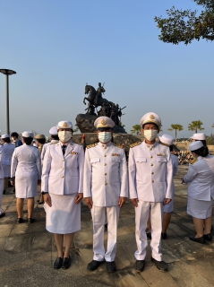 ไฟล์แนบ งานรัฐพิธี วันยุทธหัตถีของสมเด็จพระนเรศวรมหาราช ประจำปี 2566  กปภ.สาขาเกาะคา นำโดยนางอรวรรณ รัตนจักร์ ผู้จัดการการประปาส่วนภูมิภาคสาขาเกาะคา มอบหมายให้หัวหน้างานบริการฯและพนักงานในสังกัดเข้าร่วมงานร