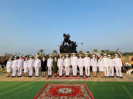 ไฟล์แนบ งานรัฐพิธี วันยุทธหัตถีของสมเด็จพระนเรศวรมหาราช ประจำปี 2566  กปภ.สาขาเกาะคา นำโดยนางอรวรรณ รัตนจักร์ ผู้จัดการการประปาส่วนภูมิภาคสาขาเกาะคา มอบหมายให้หัวหน้างานบริการฯและพนักงานในสังกัดเข้าร่วมงานร