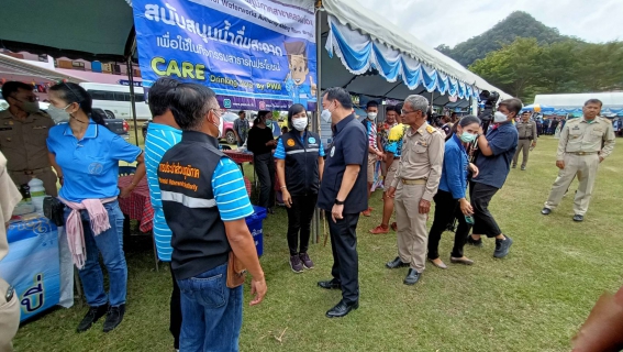 ไฟล์แนบ การประปาส่วนภูมิภาคสาขาคลองท่อมมอบน้ำดื่มบรรจุขวดตราสัญลักษณ์ กปภ. โครงการจังหวัดกระบี่เคลื่อนที่ ครั้งที่ 2