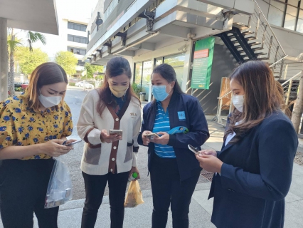 ไฟล์แนบ กปภ.ข.7 และ กปภ.สาขาอุดรธานี ลงพื้นที่ประชาสัมพันธ์ช่องทาง "PWA LINE OFFICIAL"