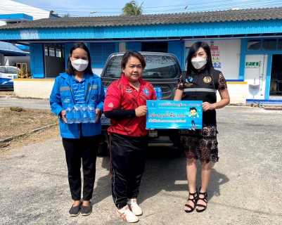 ไฟล์แนบ กปภ.สาขาขลุง มอบน้ำดื่มบรรจุขวดตราสัญลักษณ์ กปภ. ให้แก่ อบต.วังสรรพรส