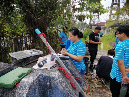 ไฟล์แนบ การประปาส่วนภูมิภาคสาขากระบี่ ร่วมกับ กองระบบผลิตและควบคุมคุณภาพน้ำ 4 งานบำรุงรักษา ดำเนินการติดตั้งบูสเตอร์ปั๊มขนาด 30 ลบ.ม./ชม. เพื่อเพิ่มประสิทธิภาพในการสูบจ่ายน้ำ แก้ปัญหาน้ำไหลอ่อน