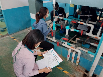 ไฟล์แนบ กปภ.สาขาพนมทวน ดำเนินการทวนสอบเครื่องจ่ายสารเคมี ตรวจกราฟเปอร์เซ็นต์สโตก  และOn The Job Trainningพนักงานลูกจ้างในสังกัดงานผลิต