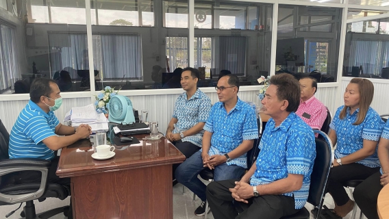ไฟล์แนบ การประปาส่วนภูมิภาคสาขาจันดี ร่วมประชุมกับคณะนายกเทศบาลไม้เรียง เรื่องการขยายเขต และแรงดันน้ำ
