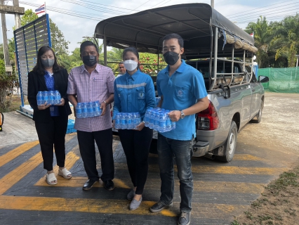 ไฟล์แนบ การประปาส่วนภูมิภาคสาขาท่าแซะ มอบน้ำดื่มตราสัญลักษณ์กปภ. เพื่อให้บริการกับผู้เข้าร่วมกิจกรรมสาธารณประโยชน์ กิจกรรมพัฒนาปรับปรุงภูมิทัศน์ ณ โครงการอนุรักษ์พันธุกรรมพืช  