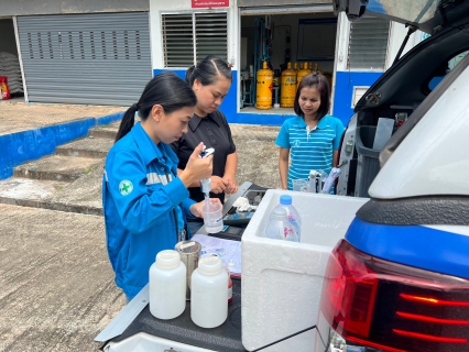 ไฟล์แนบ การประปาส่วนภูมิภาคสาขาคลองท่อม ลงพื้นที่ตรวจสอบคุณภาพน้ำประปา ดำเนินโครงการจัดการน้ำสะอาด (Water Safety Plan : WSP)