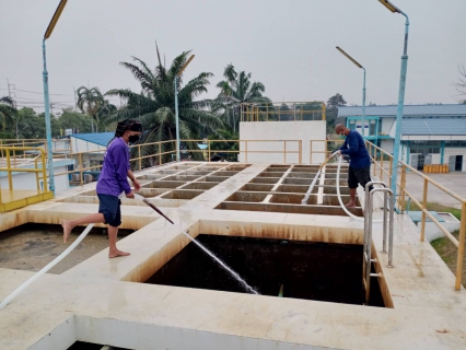 ไฟล์แนบ กปภ.สาขาพนมทวน ปฏิบัติตามแผนงานโครงการจัดการน้ำสะอาด WSP ล้างถังตกตะกอนประจำเดือน กุมภาพันธ์ ๒๕๖๖