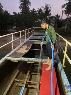 ไฟล์แนบ การประปาส่วนภูมิภาคสาขาบางสะพาน ร่วมกันทำความสะอาดล้างถังตกตะกอนโรงกรองน้ำขนาด 50 ลบ.ม./ชม.  และโมบายแพลนขนาด 100 ลบ.ม./ชม.  สถานีผลิตจ่ายน้ำร่อนทองตามโครงการจัดการน้ำสะอาด (WSP) ประจำเดือนกุมภาพันธ์ 2566