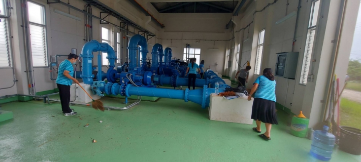 ไฟล์แนบ กิจกรรมบิ๊กคลีนนิ่งเดย์ "Big Cleaning Day" ณ สถานีเพิ่มแรงดันพลายวาส การประปาส่วนภูมิภาคสาขากาญจนดิษฐ์ อำเภอกาญจนดิษฐ์ จังหวัดสุราษฎร์ธานี