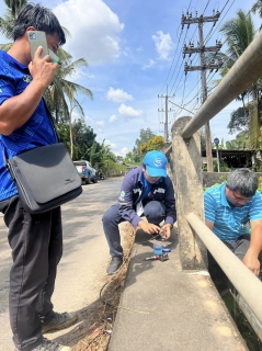 ไฟล์แนบ การประปาส่วนภูมิภาคสาขาชุมพร ดำเนินการค้นหาท่อแตกรั่ว ทำ Step Test ตามแผนงานบริการและควบคุมน้ำสูญเสียตำบลหาดพันไกร อำเภอเมืองชุมพร จังหวัดชุมพร  