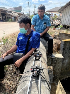 ไฟล์แนบ การประปาส่วนภูมิภาคสาขาชุมพร ดำเนินการค้นหาท่อแตกรั่ว ทำ Step Test ตามแผนงานบริการและควบคุมน้ำสูญเสียตำบลหาดพันไกร อำเภอเมืองชุมพร จังหวัดชุมพร  