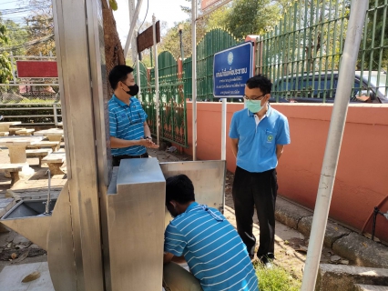 ไฟล์แนบ กปภ.สาขากำแพงเพชร จับมือ สสจ.กำแพงเพชร เตรียมความพร้อมเฝ้าระวังคุณภาพน้ำก่อนเก็บตัวอย่างน้ำประปา เพื่อต่ออายุโครงการน้ำประปาดื่มได้ 