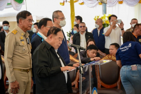 ไฟล์แนบ กปภ.สาขารังสิต(ชั้นพิเศษ) และ กปภ.สาขาธัญบุรี ให้การต้อนรับ รองนายกรัฐมนตรี ลงพื้นที่ตรวจติดตามการบริหารจัดการน้ำจังหวัดปทุมธานี ณ สถานีสูบน้ำและอาคารประกอบ โครงการสูบน้ำถาวรปากคลองรังสิตประยูรศักดิ์ 
