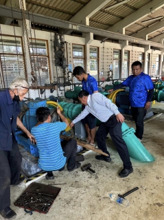 ไฟล์แนบ การประปาส่วนภูมิภาคสาขาชุมพร เร่งดำเนินการซ่อมท่อแตกเร่งด่วน เพื่อลดข้อร้องเรียน บริเวณ ตำบลบางหมาก อำเภอเมือง จังหวัดชุมพร และร่วมตรวจสอบระบบผลิต เพื่อมาตรฐานในการผลิตน้ำประปา