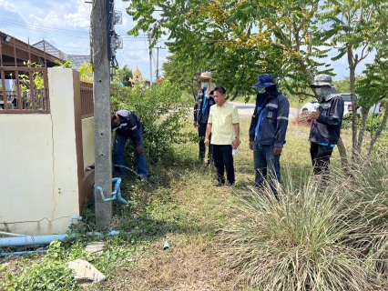 ไฟล์แนบ กปภ. สาขาปราณบุรี ลงพื้นที่ค้นหาท่อแตกรั่ว (ALC) พร้อมตรวจสอบแรงดันน้ำ บริเวณพื้นบ้านห้วยแสลงพันธ์ ต.เขาน้อย อ.ปราณบุรี จ.ประจวบคีรีขันธ์ เพื่อแก้ไขปัญหาน้ำประปาไหลอ่อน -ไม่ไหลในพื้นที่
