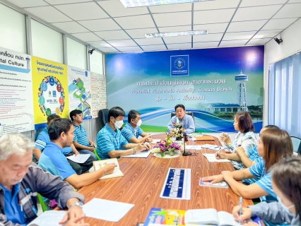 ไฟล์แนบ กปภ.สาขากระนวน ประชุมสนทนายามเช้า Morning Talk ครั้งที่ 5/66  ณ ห้องประชุม กปภ.สาขากระนวน