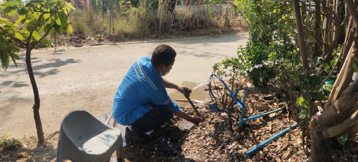ไฟล์แนบ Mr.ประปากำแพงเพชร ลุย ! ซ่อมเอง หลังได้รับแจ้งขามาตรหัก 