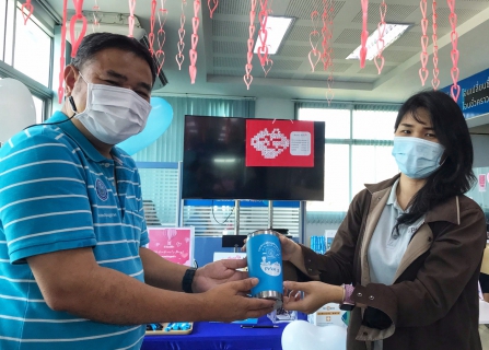 ไฟล์แนบ กปภ.สาขาคลองหลวง บอกรักลูกค้าด้วยหัวใจสีฟ้า ภายใต้กิจกรรม "Happy Valentine's Day"