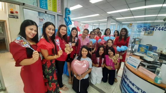 ไฟล์แนบ การประปาส่วนภูมิภาคสาขาภูเก็ต จัดกิจกรรม "Valentine ชาว กปภ.หัวใจสีฟ้า ขอบอกรักลูกค้า ในวันวาเลนไทน์