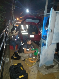 ไฟล์แนบ กปภ.สาขาอ้อมน้อย ลงพื้นที่ตรวจสอบระบบควบคุมแรงดันน้ำ 