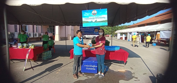 ไฟล์แนบ การประปาส่วนภูมิภาคสาขาคลองท่อมมอบน้ำดื่มบรรจุขวดตราสัญลักษณ์ กปภ.