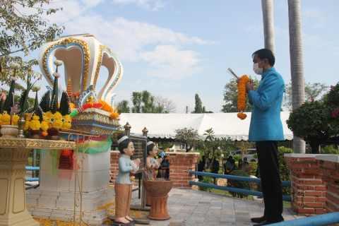 ไฟล์แนบ กปภ.เขต 10 จัดพิธีบวงสรวงพระแม่ธรณี ทำบุญสำนักงาน เนื่องในวันคล้ายวันสถาปนา กปภ.ครบ 44 ปี  