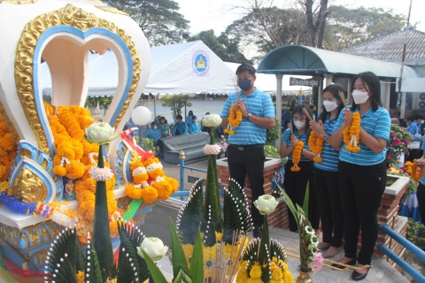 ไฟล์แนบ กปภ.เขต 10 จัดพิธีบวงสรวงพระแม่ธรณี ทำบุญสำนักงาน เนื่องในวันคล้ายวันสถาปนา กปภ.ครบ 44 ปี  