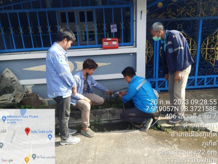 ไฟล์แนบ กปภ.สาขาภูเก็ต ร่วมกับบริษัท เอเชีย อินฟราสตรักเชอร์ แมเนจเม้นท์ (ประเทศไทย) จำกัด (โครงการจัดการลดน้ำสูญเสีย) ลงพื้นที่ตรวจวัดแรงดันน้ำบริเวณ หมู่บ้านอิราวดี ตำบลรัษฎา อำเภอเมืองภูเก็ต จังหวัดภูเก็ต