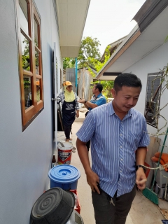 ไฟล์แนบ วันพุธที่ 22 กุมภาพันธ์ 2566 การประปาส่วนภูมิภาคสาขากาญจนดิษฐ์ โดย นายสุรพงศ์ สมหวัง ผู้จัดการการประปาส่วนภูมิภาคสาขากาญจนดิษฐ์ มอบหมายนายฤทธิเดช อินทวงศ์ หัวหน้างาน 8 งานบริการและควบคุมน้ำสูญเสีย  และพนักงานในสังกัด ลงพื้นที่แก้ไขปัญหาน้ำไหลอ่อนและไม่ไหล บริเวณบ้านเลขที่ 90/4 หมู่ที่ 5 ตำบลท่าทองใหม่  อำเภอกาญจนดิษฐ์    เป็นการให้บริการน้ำประปาอย่างเต็มประสิทธิภาพตามมาตรฐานของ กปภ. 