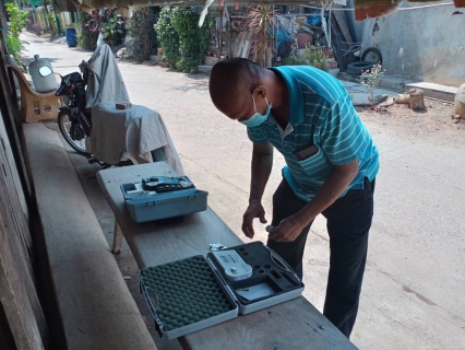 ไฟล์แนบ กปภ.สาขาพนมทวน ตรวจสอบคุณภาพน้ำเพื่อสร้างความเชื่อมั่นในด้านคุณภาพน้ำ รวมถึงดูแล ทำความสะอาด แท่นน้ำประปาดื่มได้