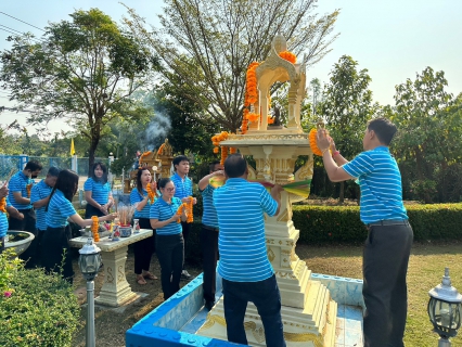 ไฟล์แนบ การประปาส่วนภูมิภาคสาขากบินทร์บุรี  จัดพิธีสักการะบูชาพระแม่ธรณี ศาลพระภูมิเจ้าที่และสิ่งศักดิ์สิทธิ์ เนื่องในโอกาสวันคล้ายวันสถาปนา กปภ.ครบรอบ 44 ปี 