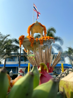 ไฟล์แนบ การประปาส่วนภูมิภาคสาขากบินทร์บุรี  จัดพิธีสักการะบูชาพระแม่ธรณี ศาลพระภูมิเจ้าที่และสิ่งศักดิ์สิทธิ์ เนื่องในโอกาสวันคล้ายวันสถาปนา กปภ.ครบรอบ 44 ปี 