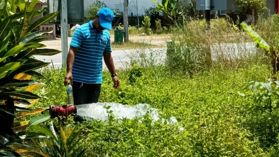 ไฟล์แนบ การประปาส่วนภูมิภาคสาขาคลองท่อมปิดล้างตะกอนระบายในเส้นท่อจ่ายน้ำ (Blow off) ผ่านหัวดับเพลิง โดยลงพื้นที่บริเวณพื้นที่ตำบลลำทับ