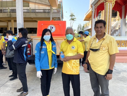ไฟล์แนบ กปภ.สาขาขลุง มอบน้ำดื่มบรรจุขวดตราสัญลักษณ์ กปภ.ในกิจกรรมจิตอาสา