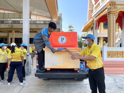 ไฟล์แนบ กปภ.สาขาขลุง มอบน้ำดื่มบรรจุขวดตราสัญลักษณ์ กปภ.ในกิจกรรมจิตอาสา
